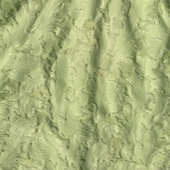 Relisted LC Lauren Conrad ruffle sleeve tank green yellow size XL - Picture 16 of 17